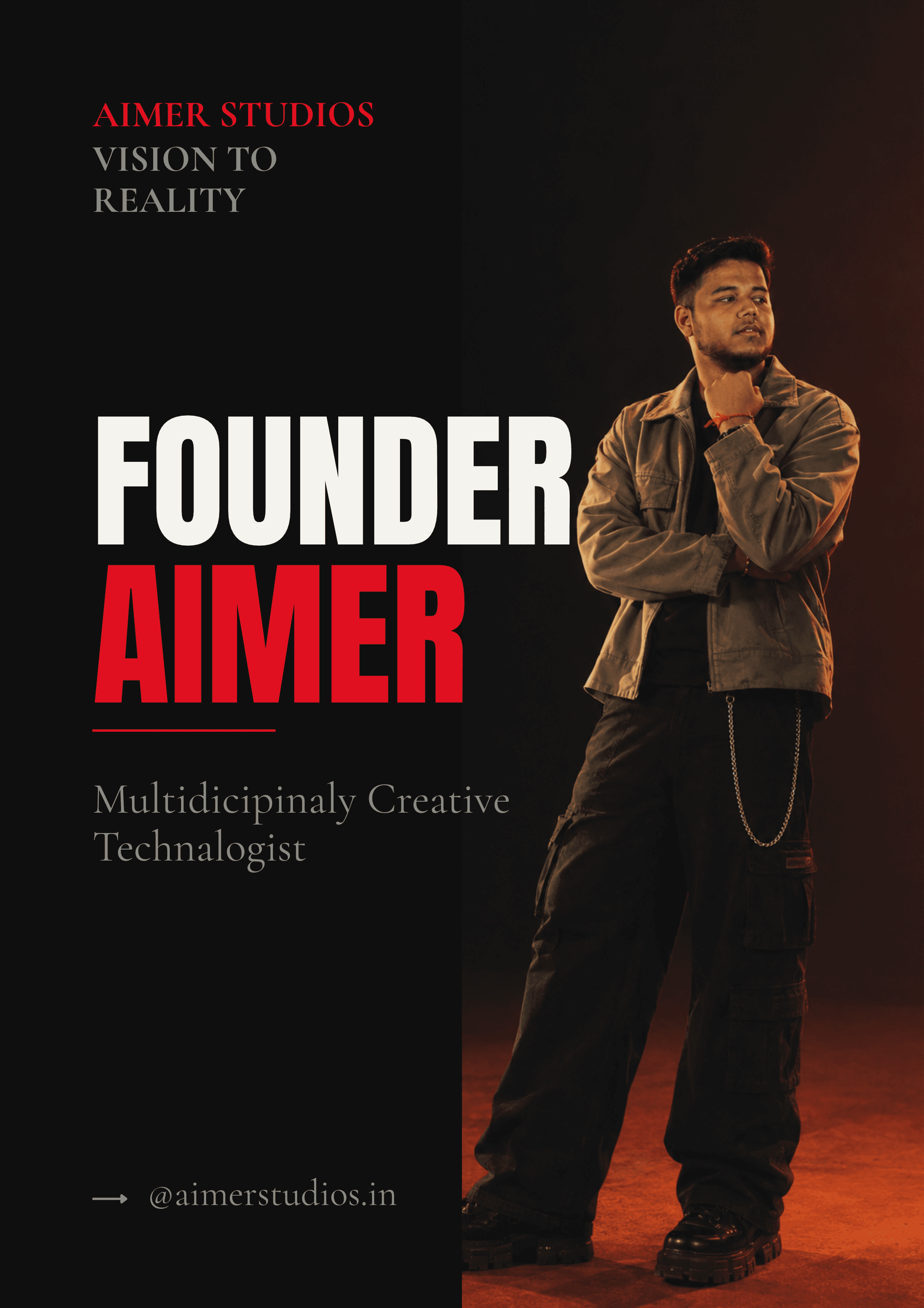 Founder Aimer — Vision to Reality